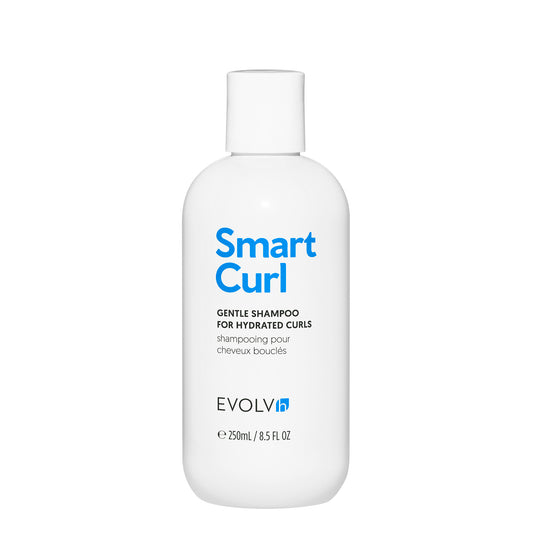 EVOLVh SmartCurl Gentle Shampoo bottle, sulfate-free hydrating shampoo for waves, curls, and kinks