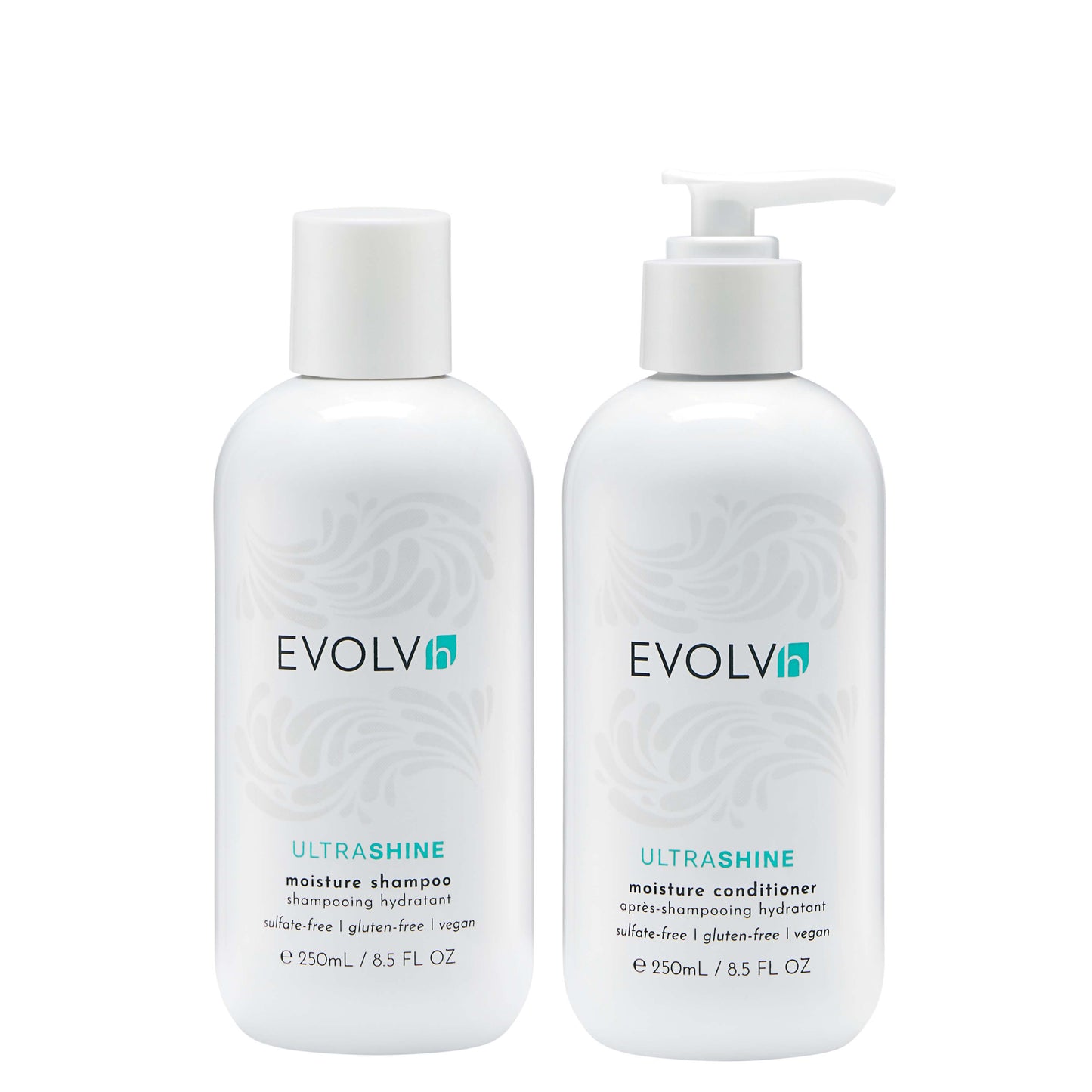 EVOLVH UltraShine Moisture Shampoo & Conditioner Duo