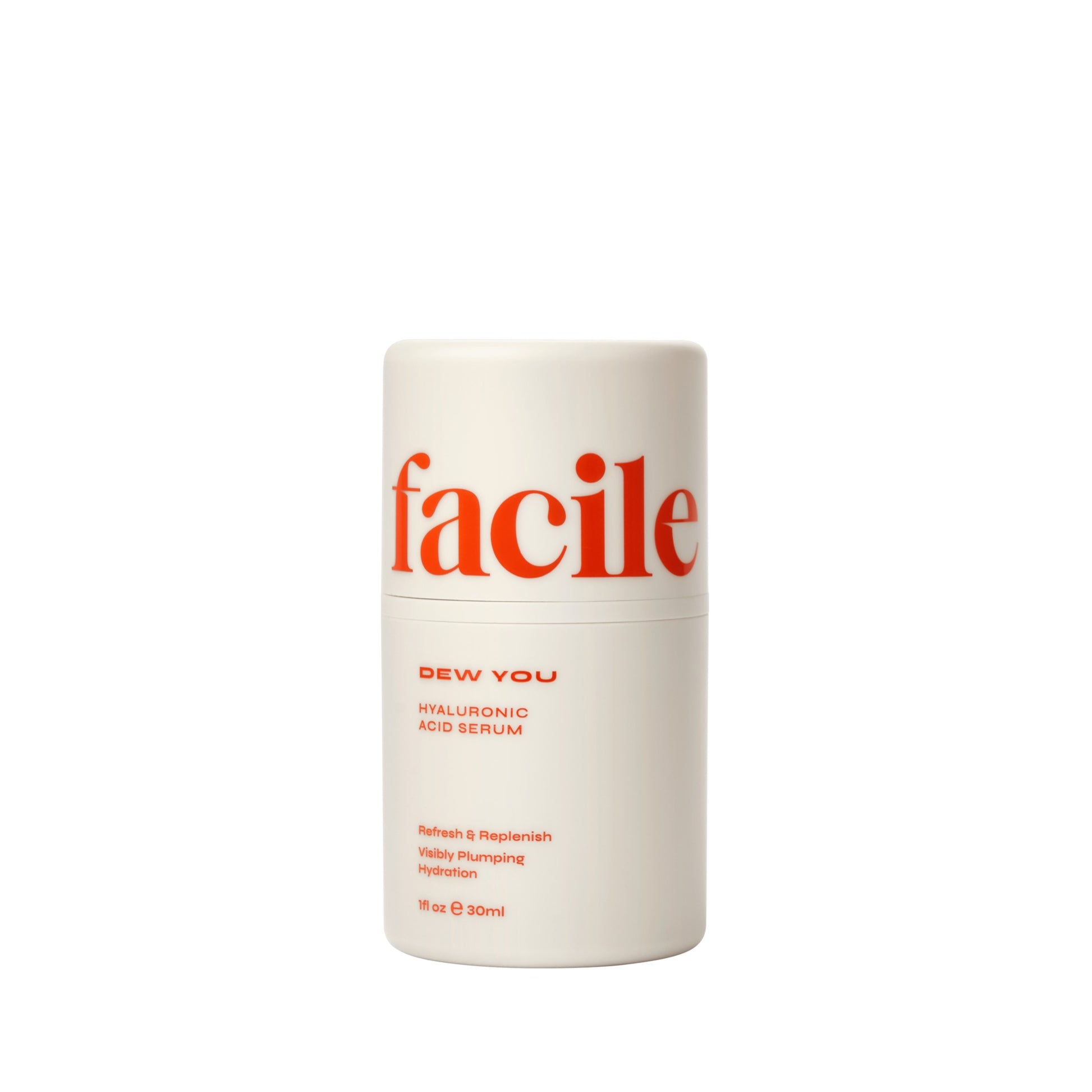 FACILE Dew You Hyaluronic Acid Serum - A concentrated hydration serum for plump, refreshed-looking skin.