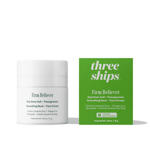 THREE SHIPS - Firm Believer™ Granatapfel + Goji Stammzellen-Exosom Hals- & Gesichtcreme