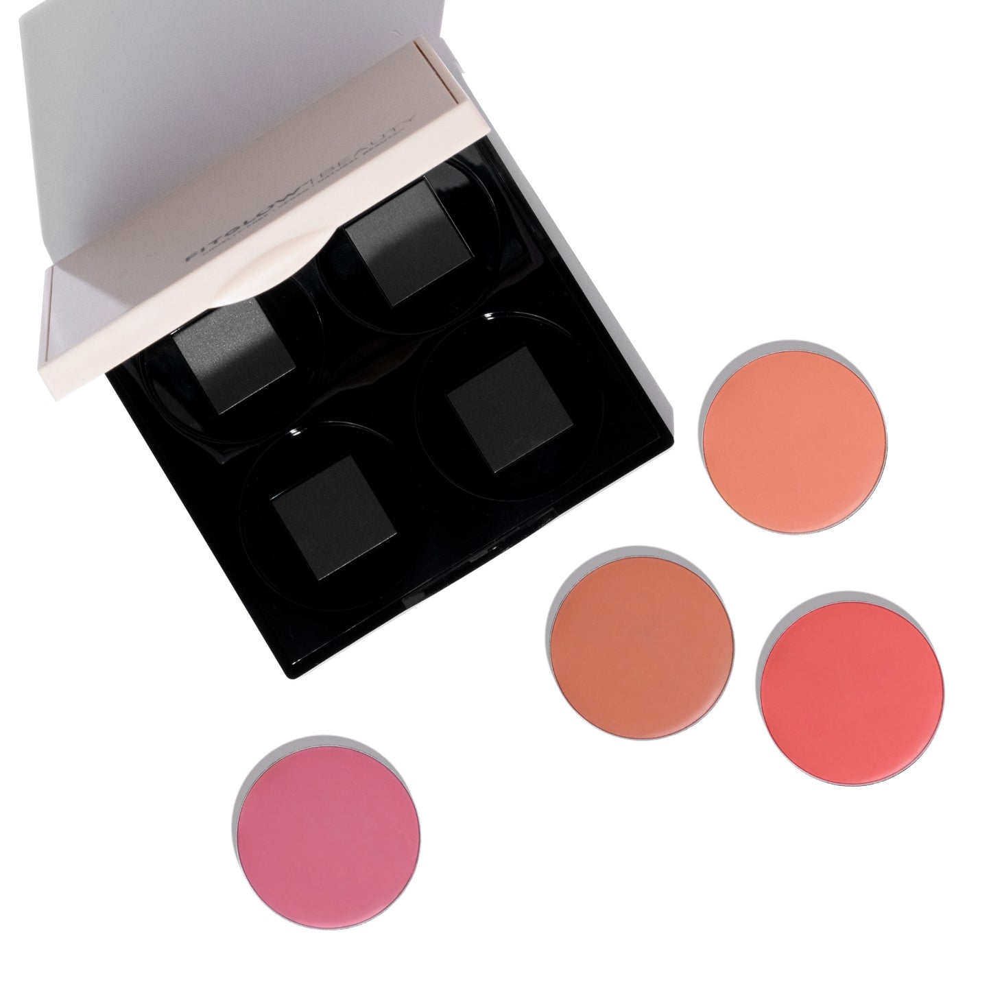 FITGLOW BEAUTY Multi-Use Ceramide Cream Lip Cheek Palette Freshly Picked