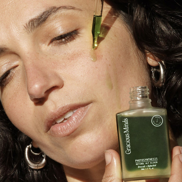 GRACIOUS MINDS Photosynthesis Retinol Alternative Elixir limited edition beauty tool