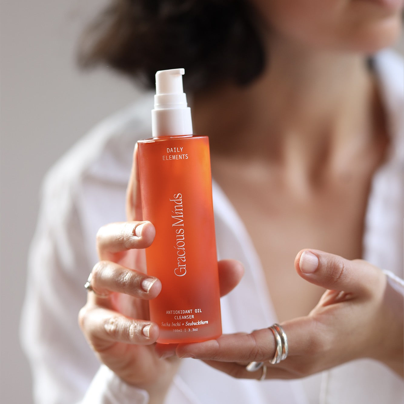 GRACIOUS MINDS Daily Elements Antioxidant Oil to Instant Milk Cleanser