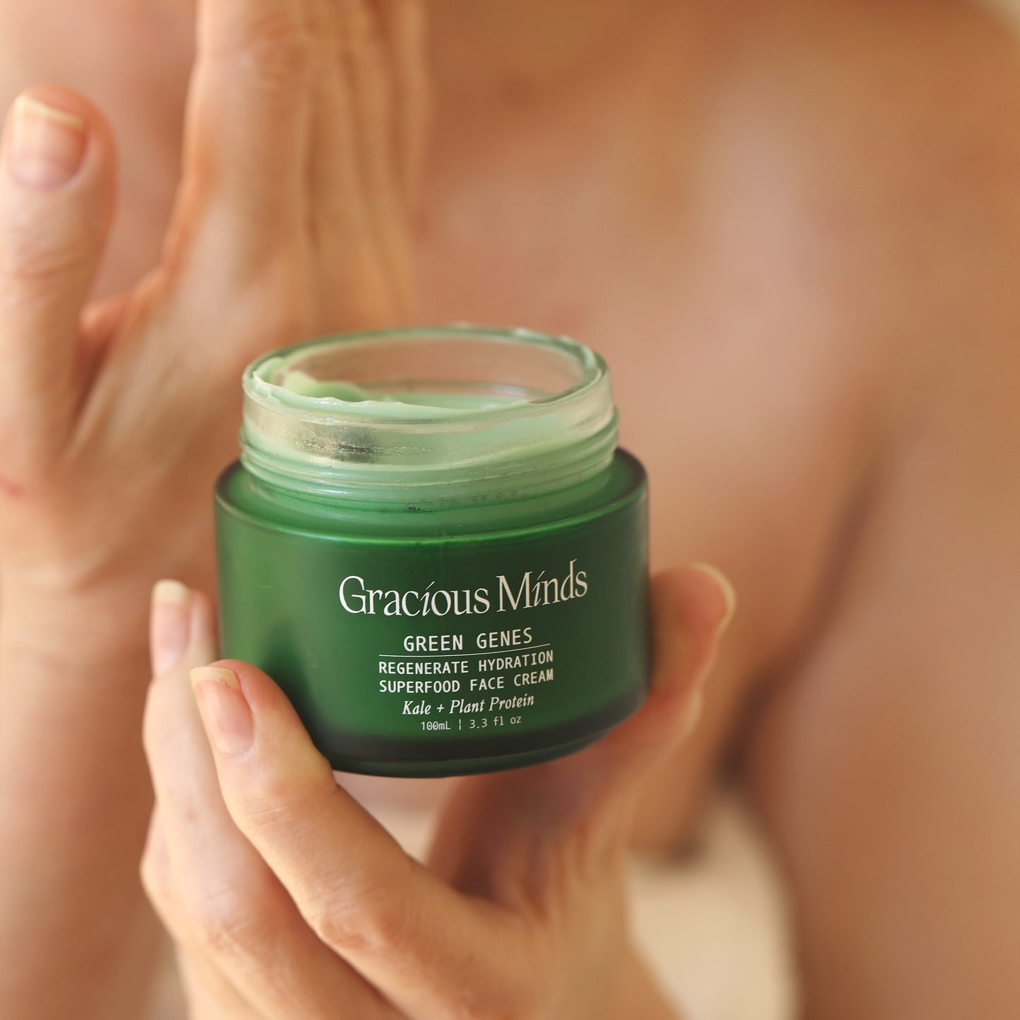 GRACIOUS MINDS Green Genes Regenerate Hydration Superfood Face Cream