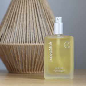 GRACIOUS MINDS Velvet Rose Restorative Body Oil