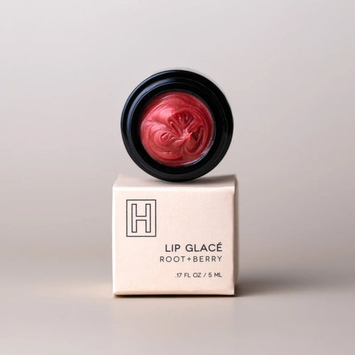 H IS FOR LOVE LIP GLACE peach