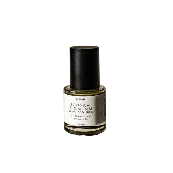 Harlow Vibrant Glow Botanical Balm in a 30 ml bottle.