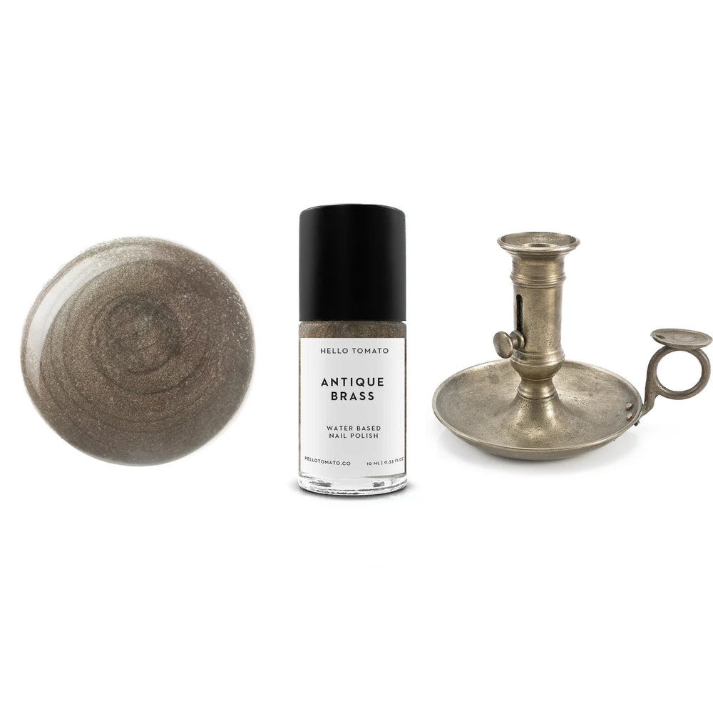 HELLO TOMATO Antique Brass (Sheer)