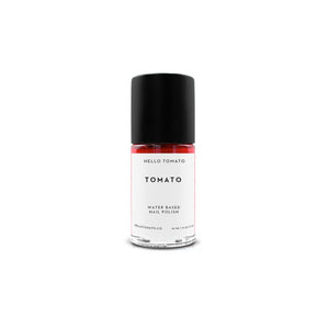 HELLO TOMATO Tomato nail polish, a bright vibrant red, inspired by the luscious little tomato.