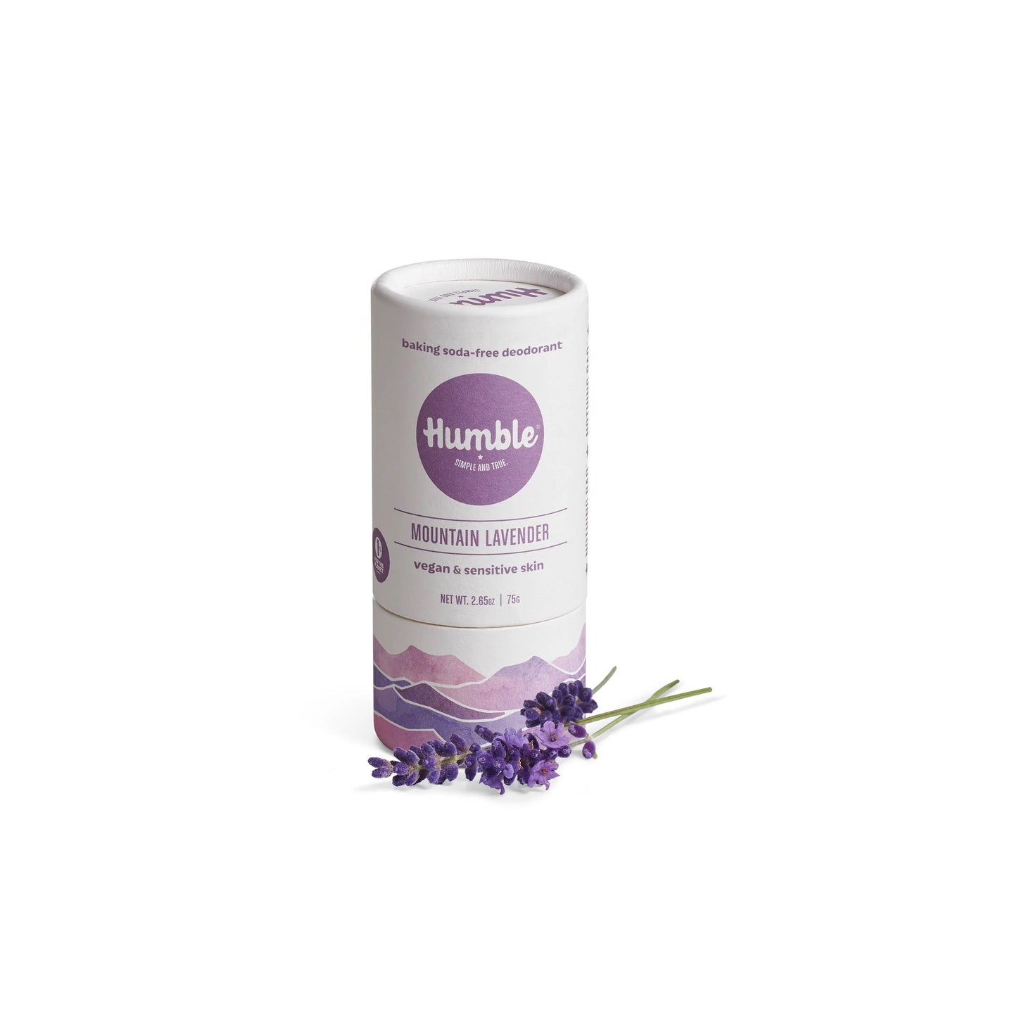 HUMBLE DEODORANT Vegan Mountain Lavender Plastic Free