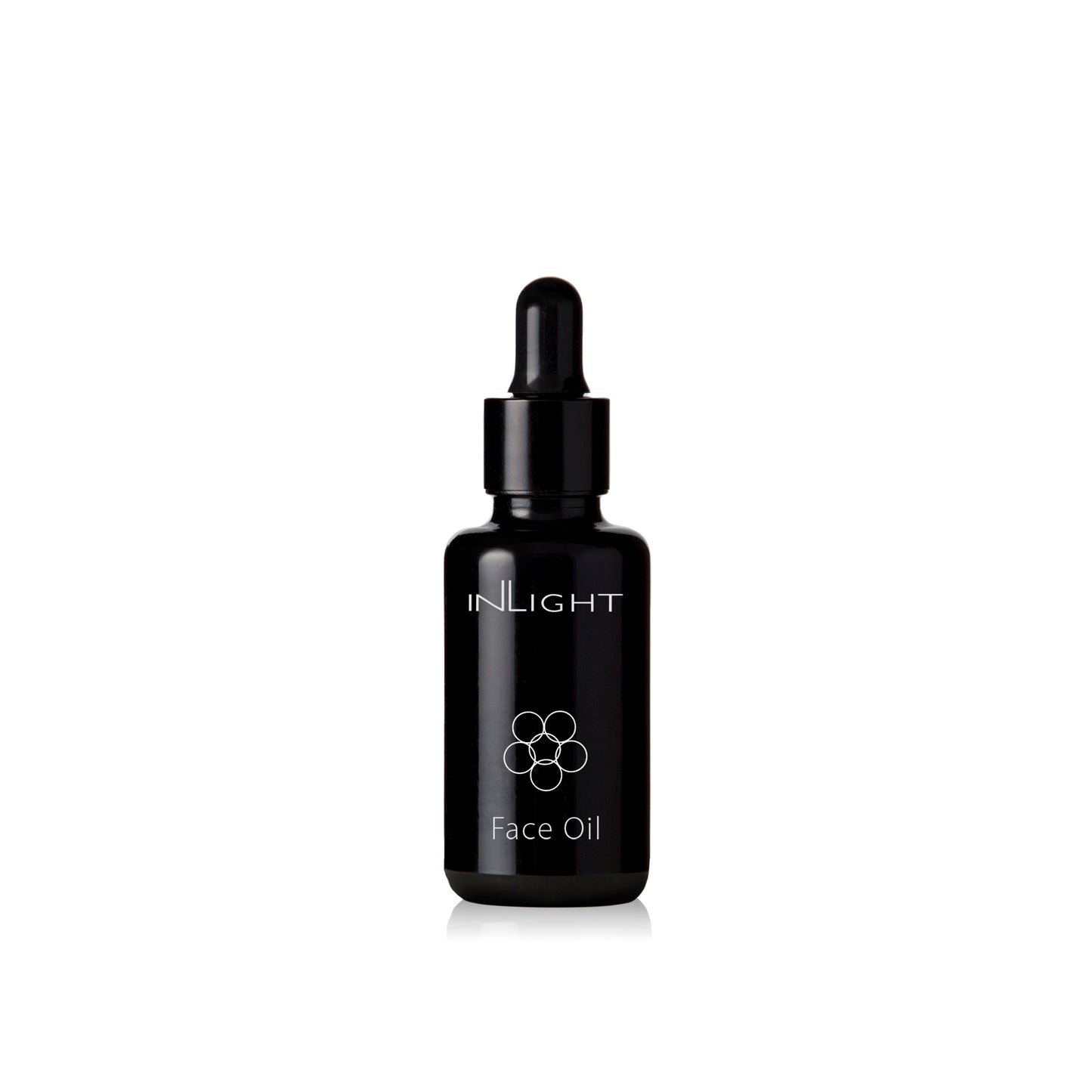 Inlight Beauty Face Oil - A lightweight, hydrating botanical oil with lavender, rose, and vanilla to nourish and protect the skin. Perfect for daily use and as a makeup base.