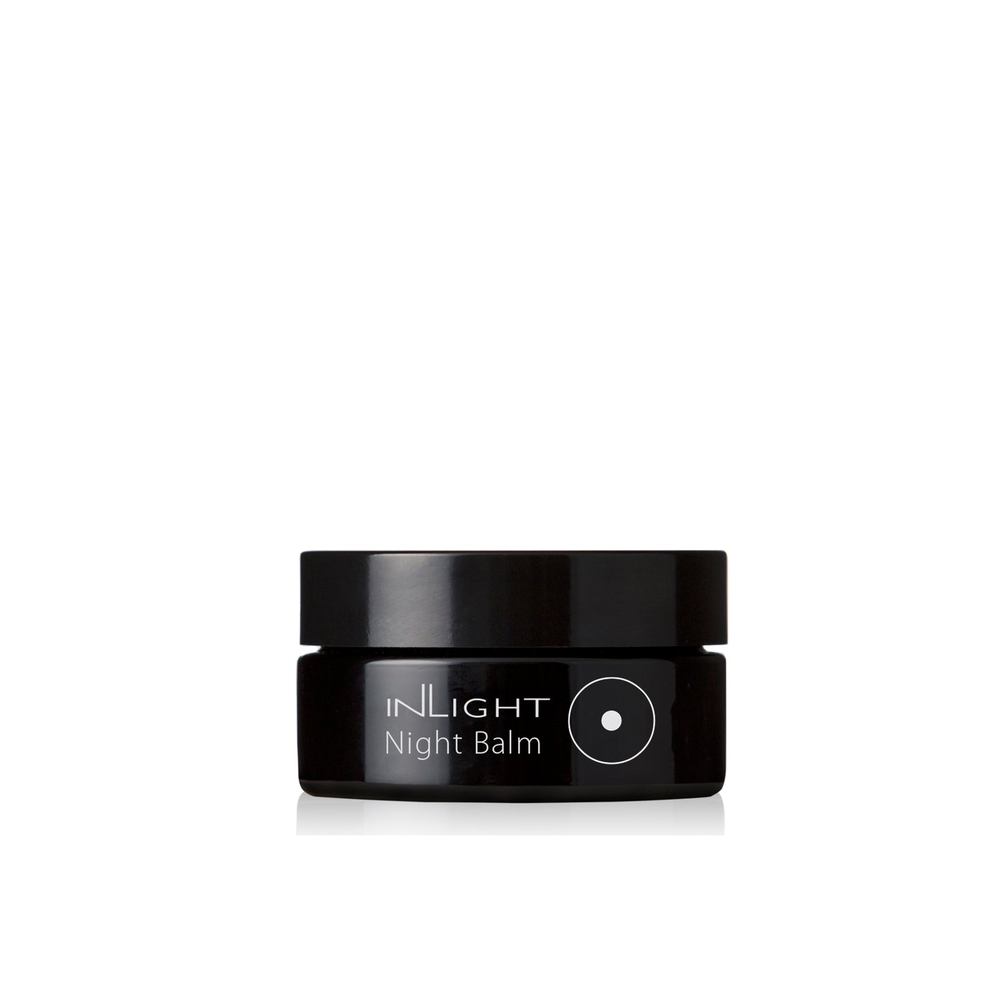 Inlight Beauty Night Balm - A replenishing, nutrient-rich balm with soothing marigold, lavender, and rose, designed to hydrate and nourish skin overnight.