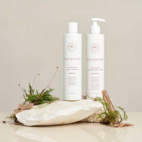 INNERSENSE ORGANIC BEAUTY Hair Renew Scalp Balance Duo