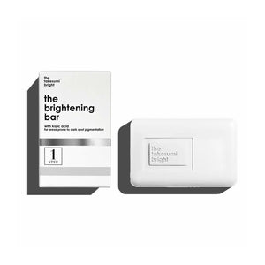 KAIA NATURALS Kojic Acid Brightening Bar – a cleansing bar designed to refine the look of skin with kojic acid dipalmitate and licorice root. ALWAYS SHOW