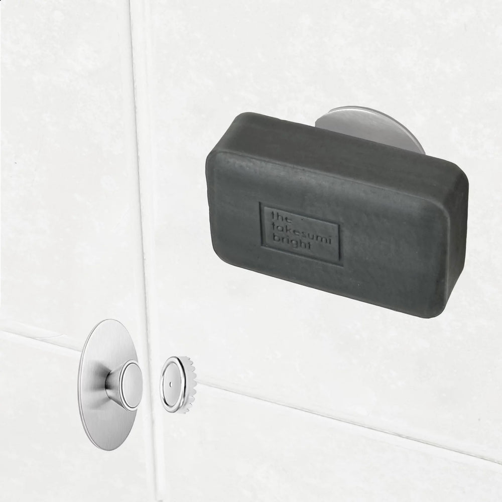 KAIA NATURALS The Soap Dock – a magnetic, self-adhesive holder for solid soap, designed to save space and keep soap dry.