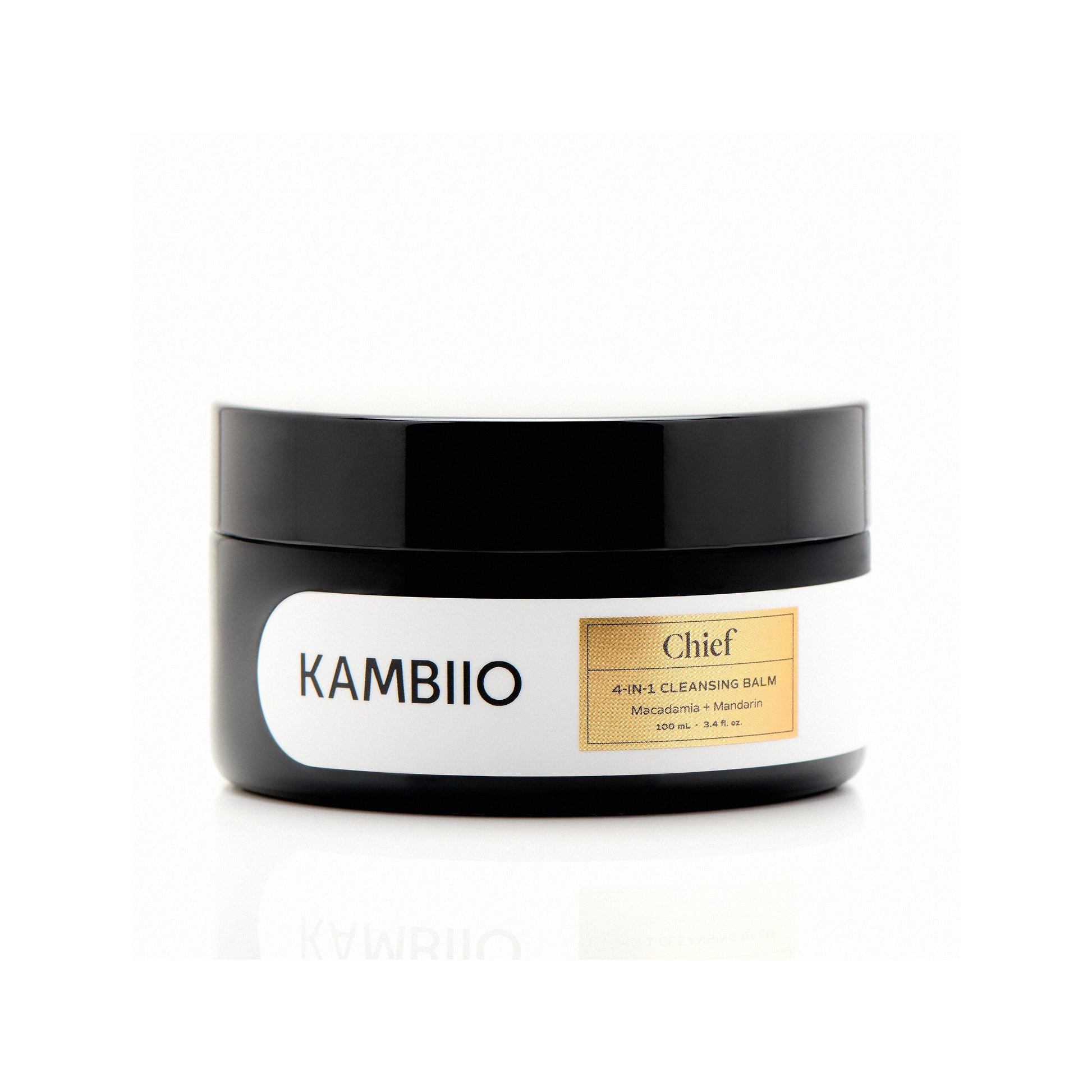 KAMBIIO Chief 4-in-1 Cleansing Balm with Macadamia, Mandarin, and Dragon Fruit