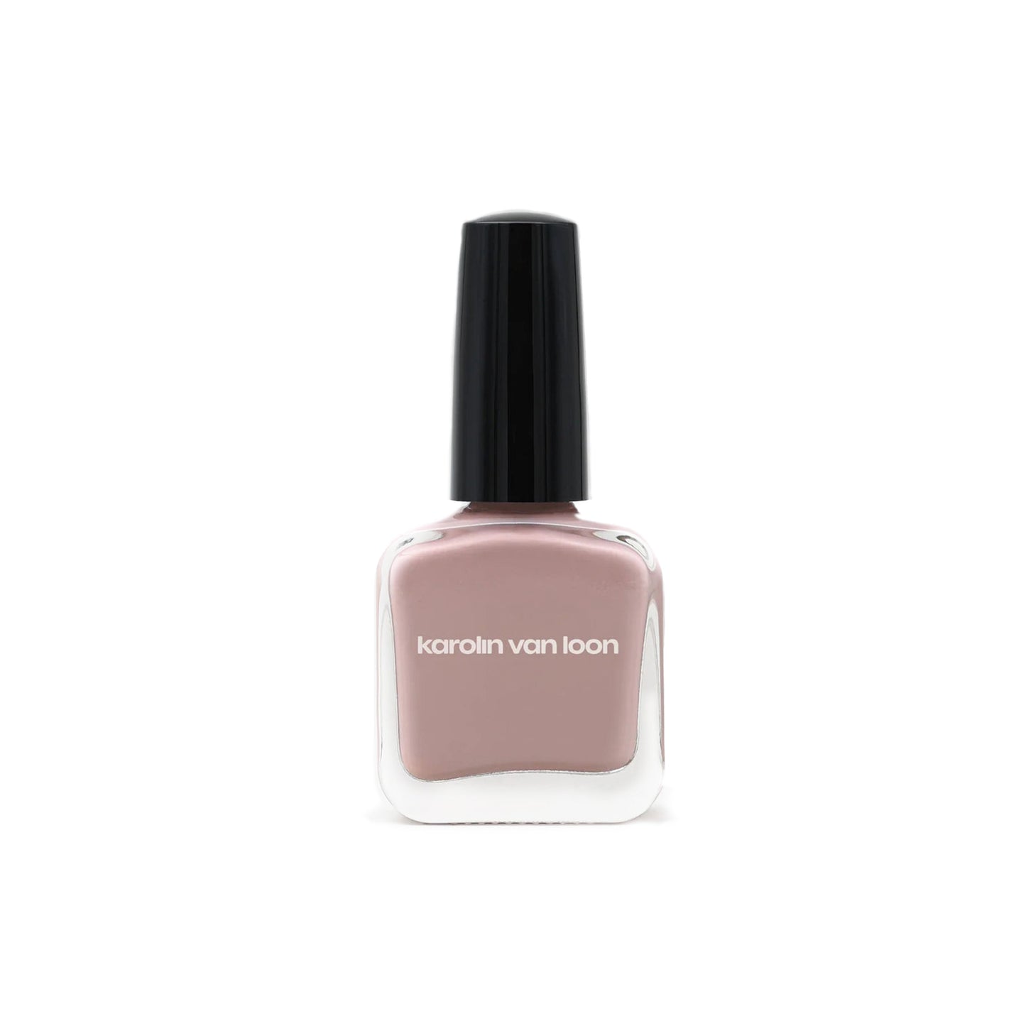 Karolin Van Loon 15 Mauve Léger – nude pink vegan nail polish, cruelty-free, 12-free, eco-friendly formula made in Belgium with long-lasting glossy finish.
