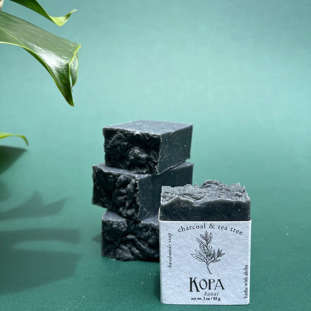 KOPA KAUAI Charcoal & Tea Tree soap