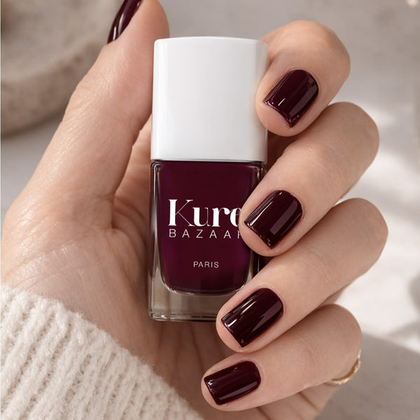 KURE BAZAAR Burgundy Nail Polish