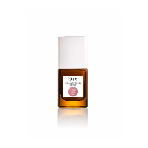 Kure Bazaar Rose Tinted Nail Serum - Le Rose 02 from the Rose Collection, offering a semi-sheer, elegant pink hue with high-performance care for nails.