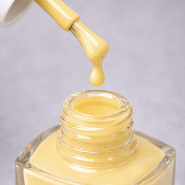KURE BAZAAR Yellow Butter Nail Polish