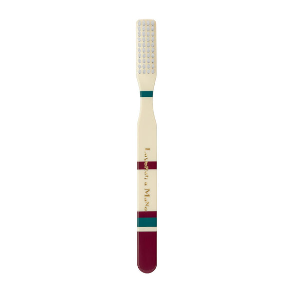 LAVORATI A MANO Roma Toothbrush Burgundy
