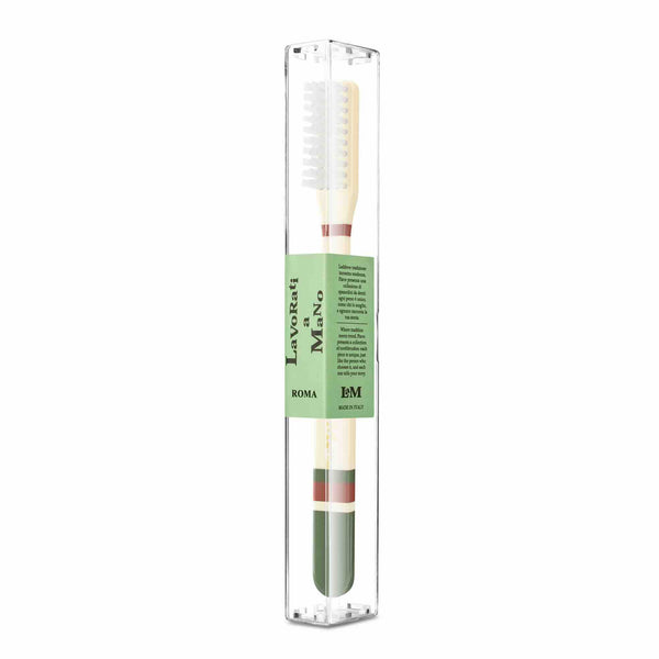 LAVORATI A MANO Roma Toothbrush Green