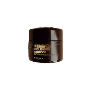Lepaar Resurface Polishing Mousse with fig and plum – gentle exfoliating mousse for radiant, nourished skin