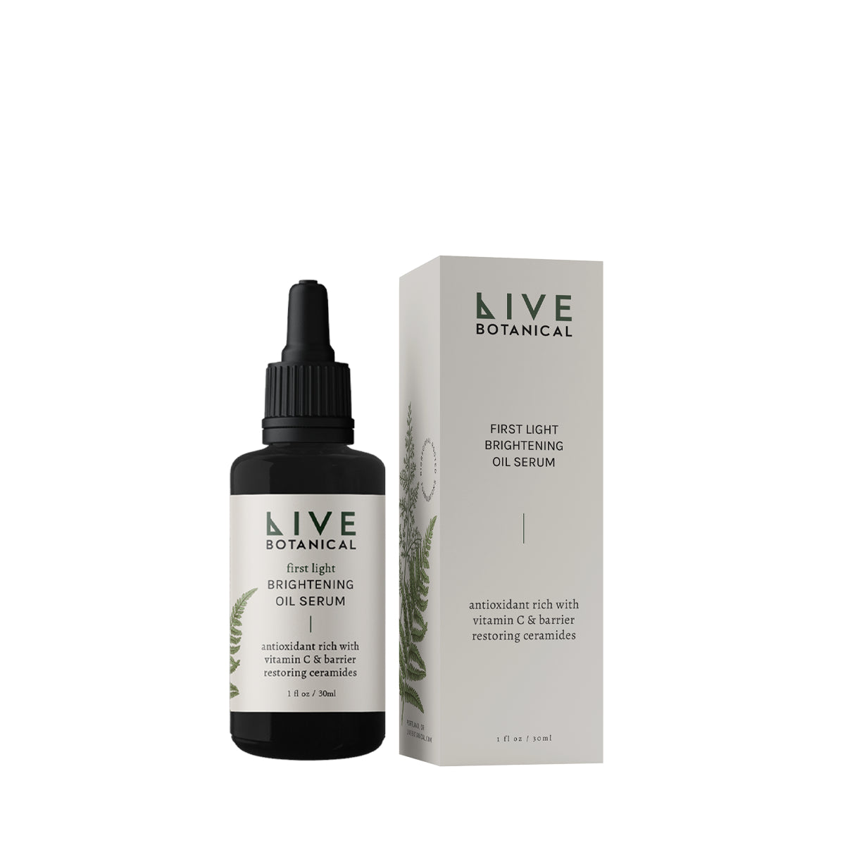 LIVE BOTANICAL First Light Brightening Oil Serum