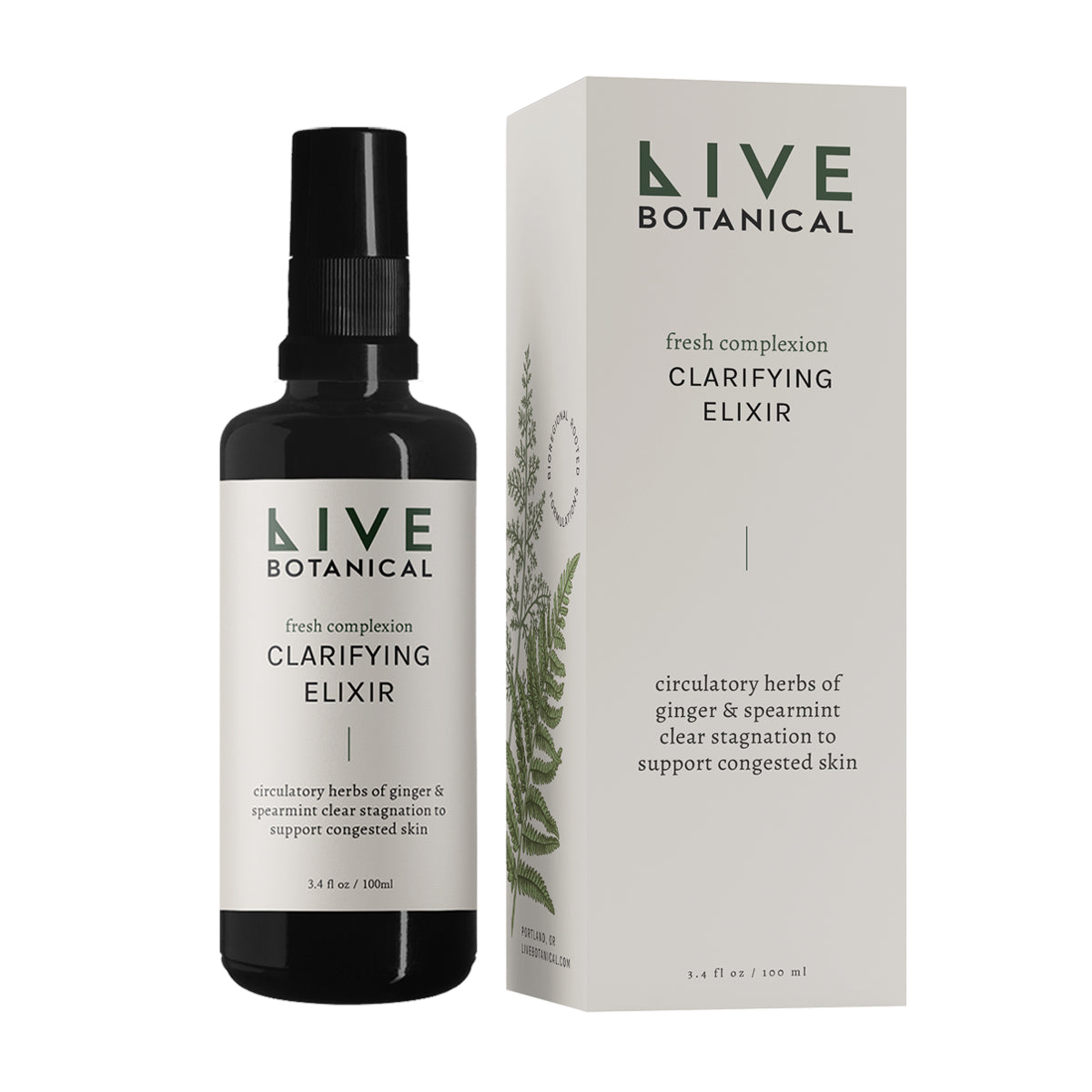 LIVE BOTANICAL Fresh Complexion Clarifying Elixir