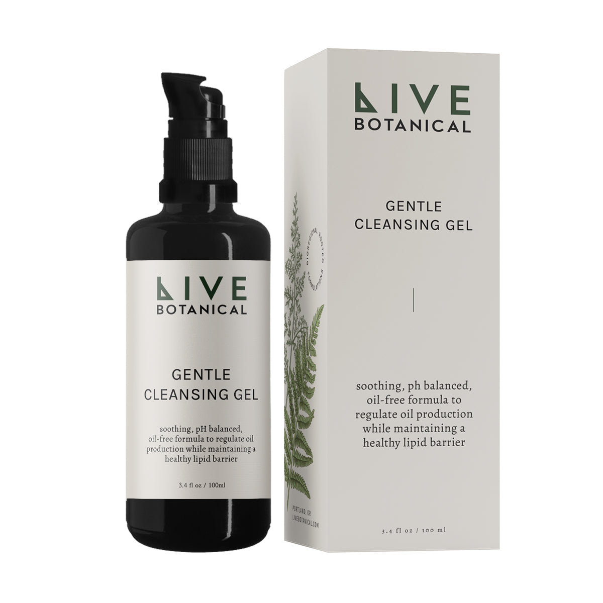 LIVE BOTANICAL Gentle Cleansing Gel