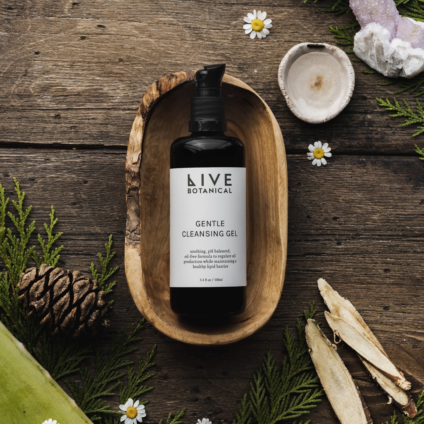 LIVE BOTANICAL Gentle Cleansing Gel