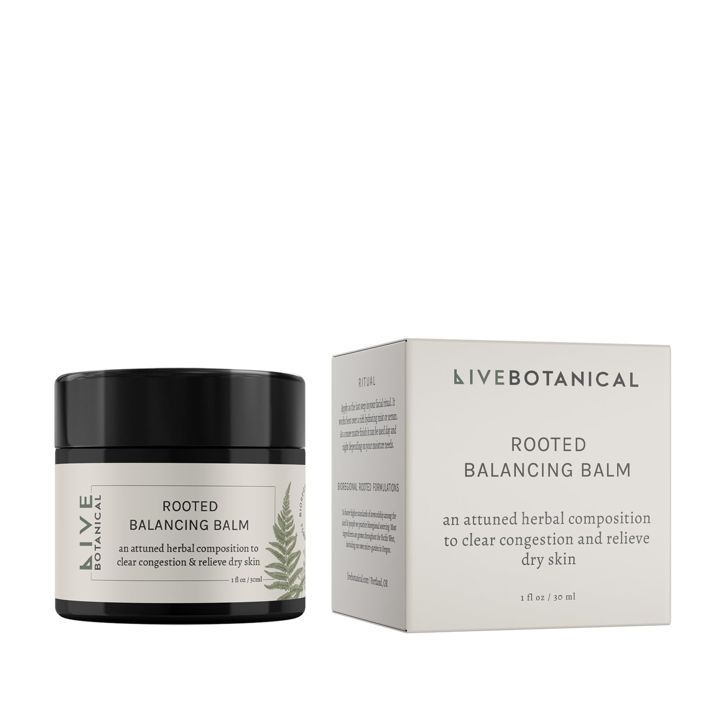 LIVE BOTANICAL Rooted Balancing Balm