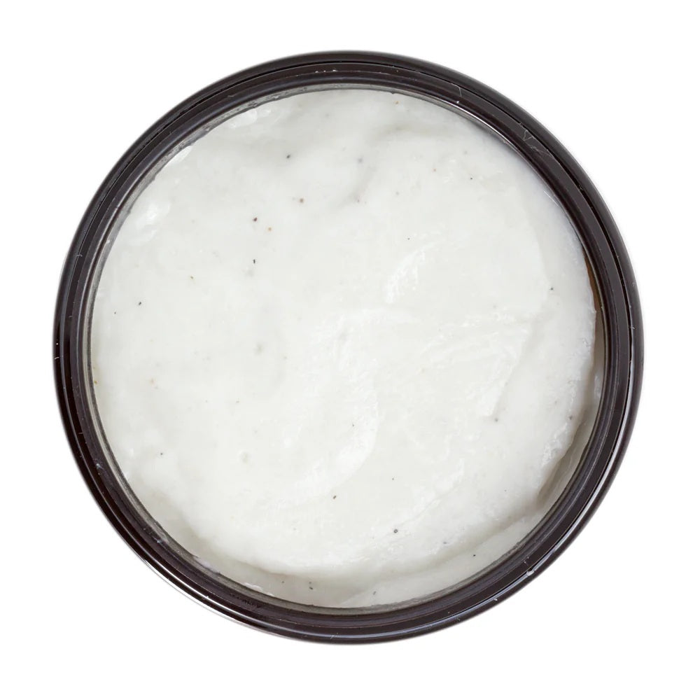 Living Libations Ginger Exfoliating Scrub with ginger, pumice, and jojoba.