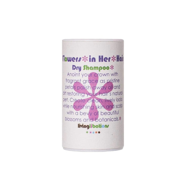 LIVING LIBATIONS Happy Hair Luxury Kit + flowers in her hair