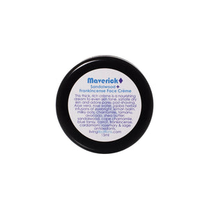 LIVING LIBATIONS Maverick Sandalwood Frankincense Face Crème 15ml