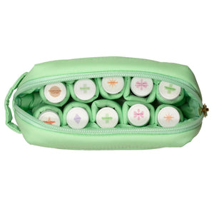 LIVING LIBATIONS Mini Puffer Dopp Bag seafoam green 5ml