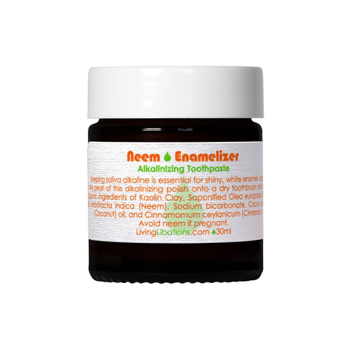 LIVING LIBATIONS Neem Enamelizer Alkalinizing Toothpaste 30ml