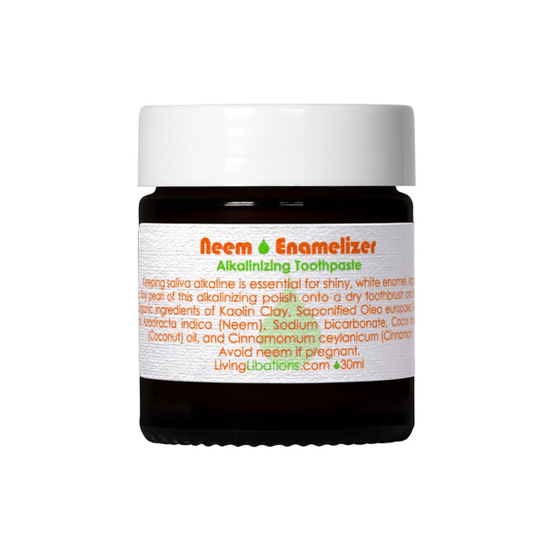 LIVING LIBATIONS Neem Enamelizer Alkalinizing Toothpaste 30ml