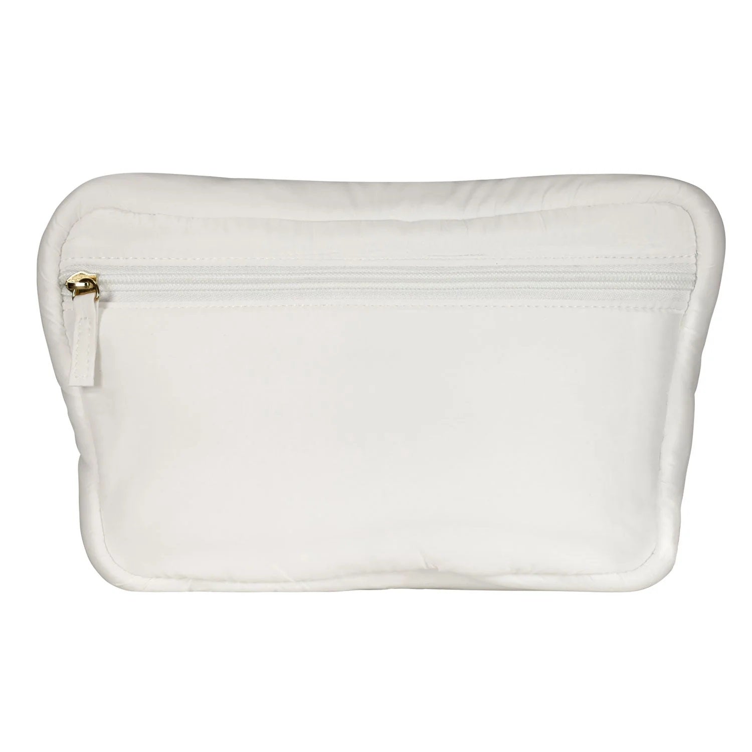 LIVING LIBATIONS Puffer Hip Bag with EMF Shield wisteria white