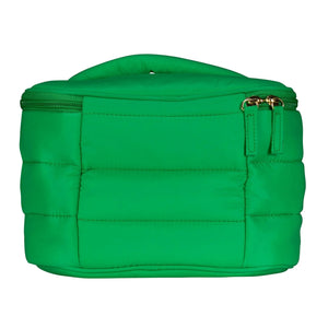 LIVING LIBATIONS Puffer Train Case grass green