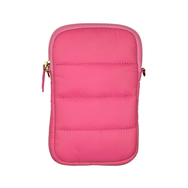 LIVING LIBATIONS Super Sling Puffer Traveller with EMF Shield cantaloupe coral