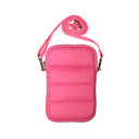 LIVING LIBATIONS Super Sling Puffer Traveller with EMF Shield cantaloupe coral