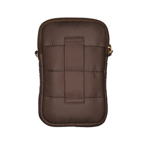 LIVING LIBATIONS Super Sling Puffer Traveller with EMF Shield coffee bean