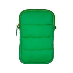 LIVING LIBATIONS Super Sling Puffer Traveller with EMF Shield grass green