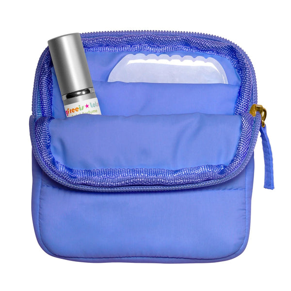 LIVING LIBATIONS The Perfect Puffer Pocket mimosa mauve