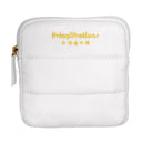 LIVING LIBATIONS The Perfect Puffer Pocket wisteria white