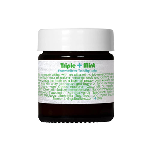LIVING LIBATIONS Triple Mint Enamelizer Toothpaste 30ml