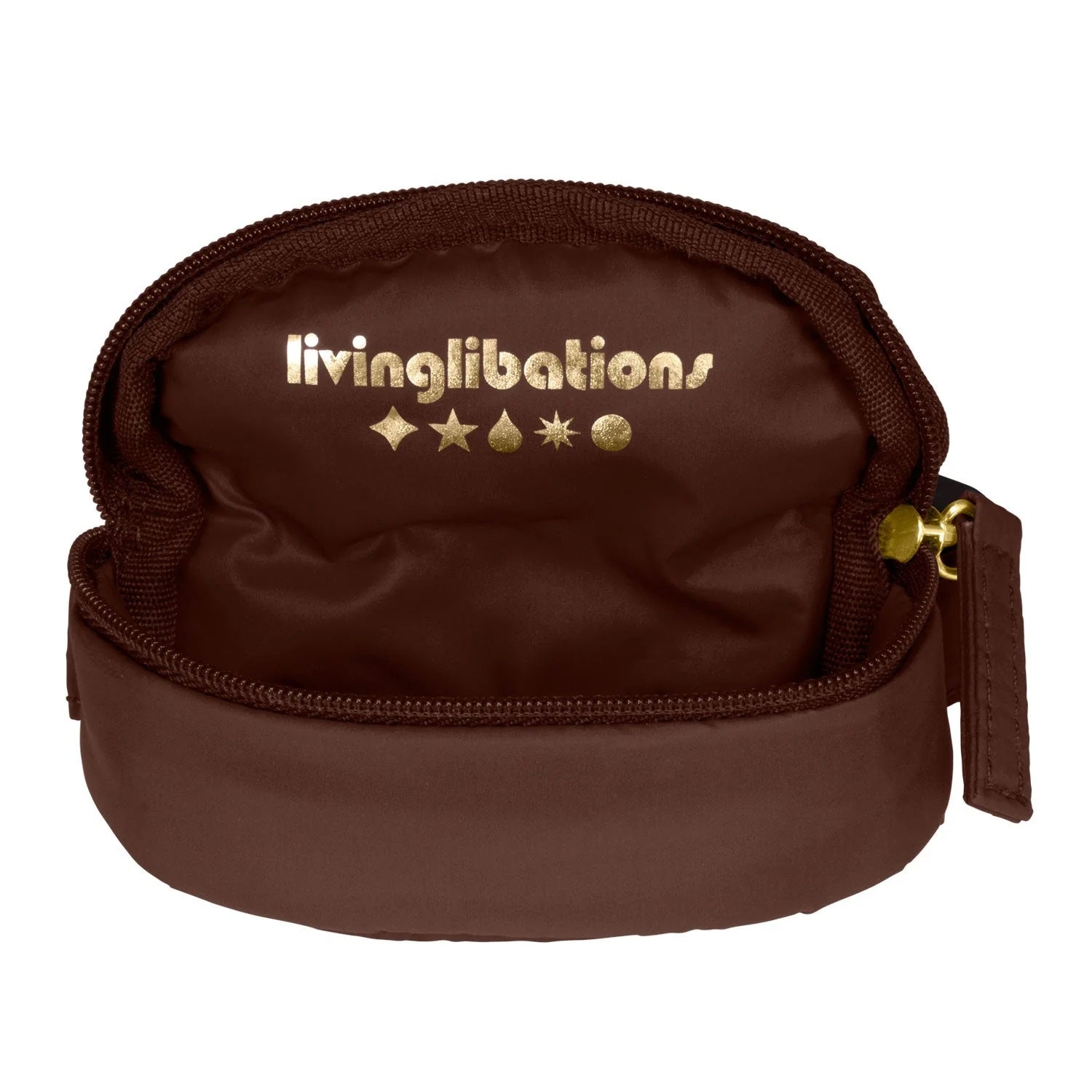 LIVING LIBATIONS Wander Wristlet coffee bean