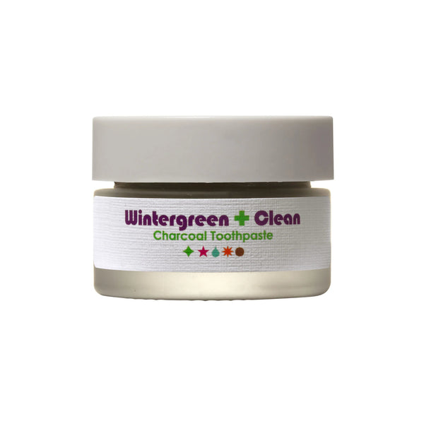 LIVING LIBATIONS Wintergreen Clean Charcoal Toothpaste 15ml